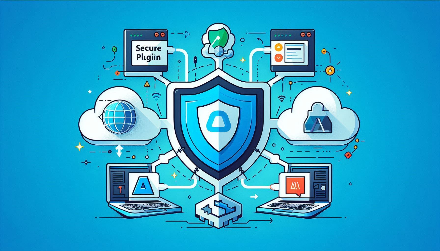 Security and cross-product licensing diagram