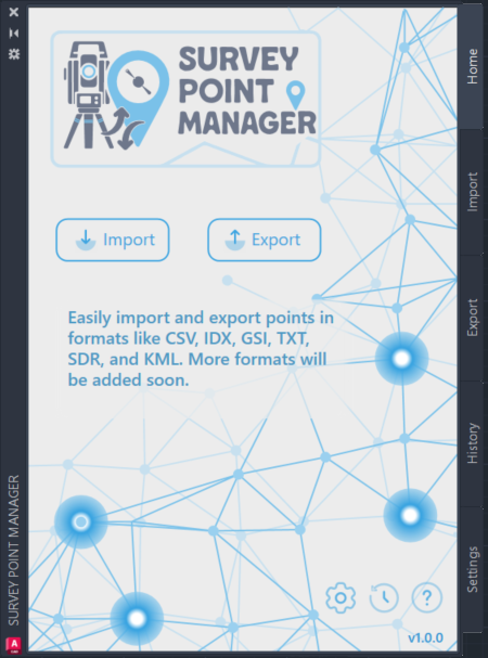 Survey Points Manager - AutoCAD Plugin